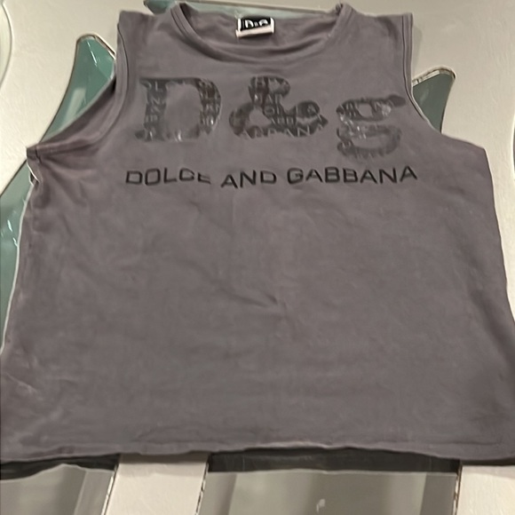 Gently used designer D&G dolce and Gabbana tank top - Picture 5 of 6